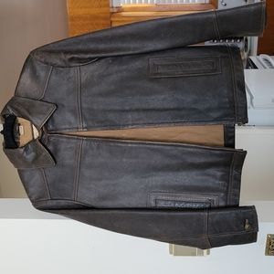 Columbia genuine leather jacket
